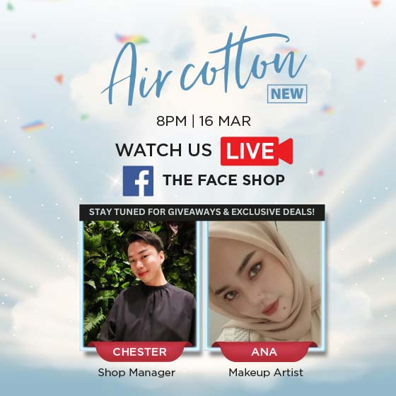 Air Cotton Cushion LIVE